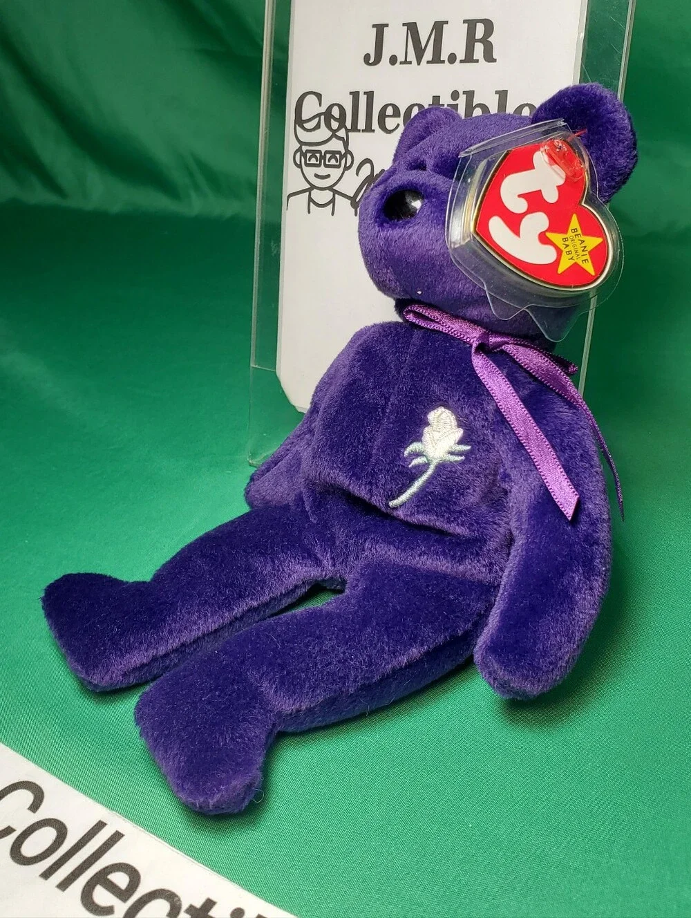 ty beanie babies princess diana 1997 bear set of 3 vintage collectibles with tag